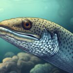 Moray Eel detailed illustration