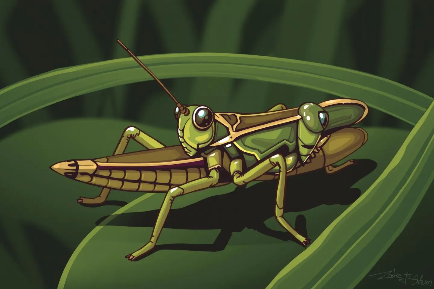 grasshopper symbolism 1