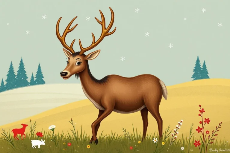 Reindeer Symbolism: A Journey Through Myth, Nature, and Spirit