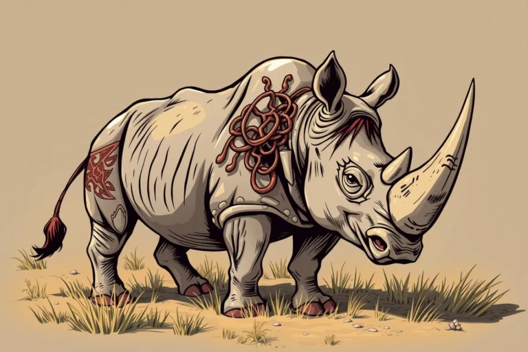 Rhino Symbolism: Strength, Resilience, and Grounding